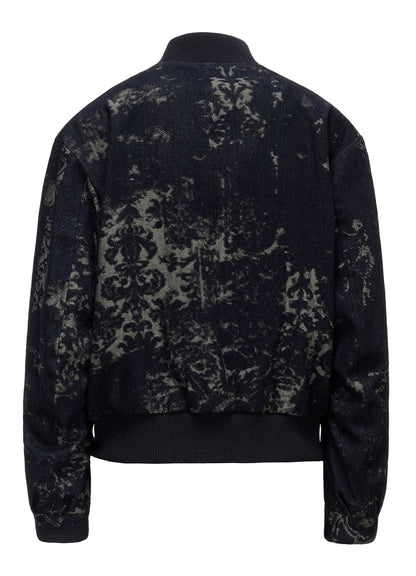 DENIM JACQUARD BLOUSON