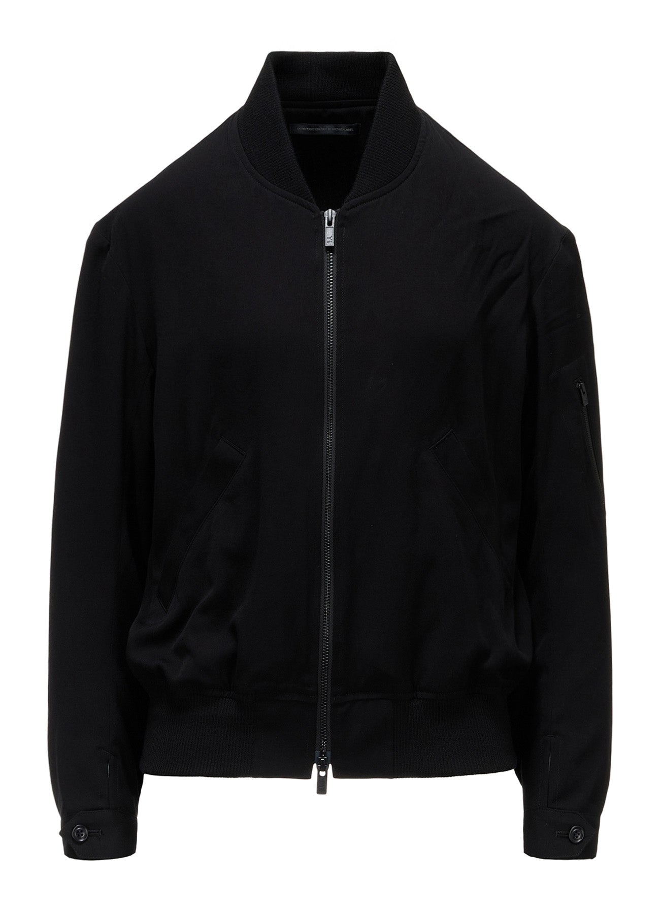 VISCOSE/TRIACETATE BLEND BLOUSON