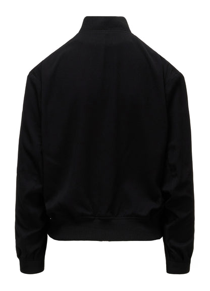 VISCOSE/TRIACETATE BLEND BLOUSON