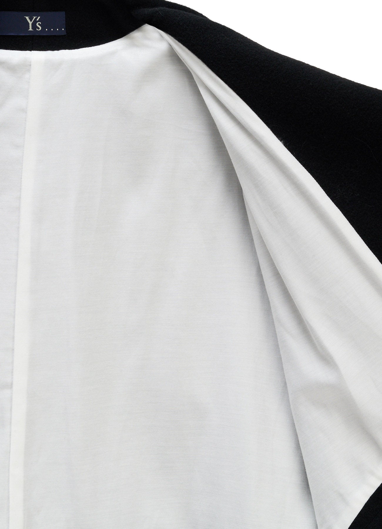 CASHMERE KNIT FLEECE WRAP BLOUSON