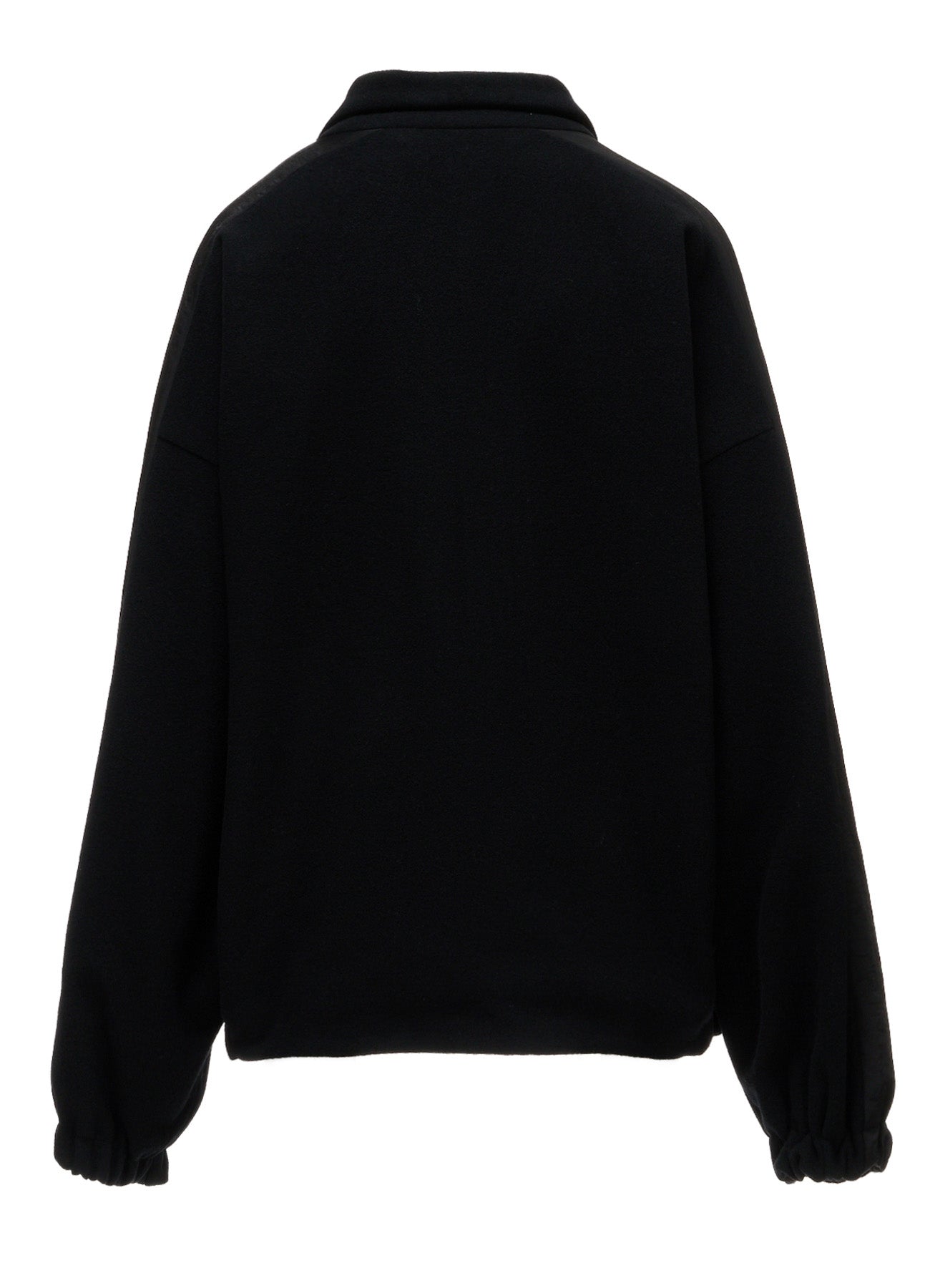 CASHMERE KNIT FLEECE STAND COLLAR JACKET – THE SHOP YOHJI YAMAMOTO