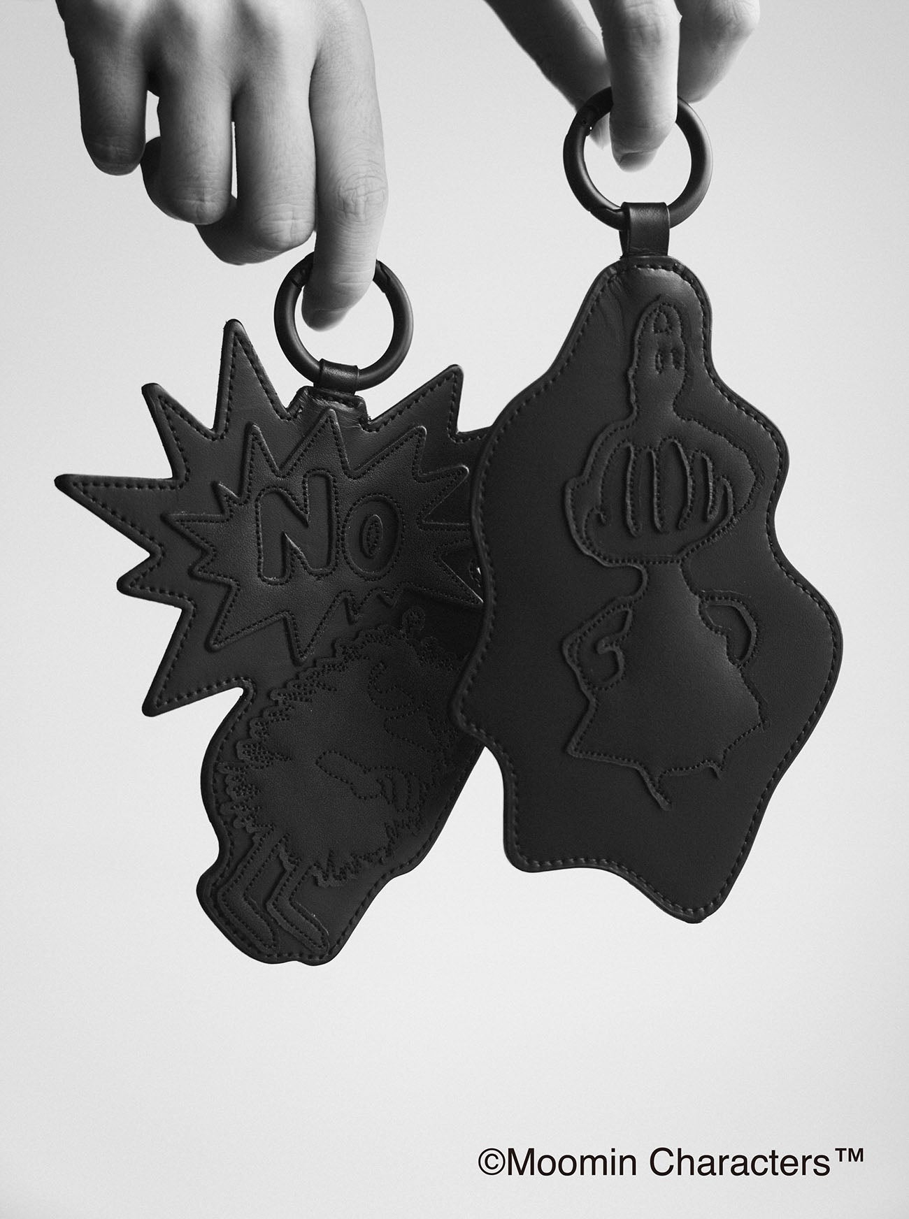 MOOMIN × a part of me. | Y’s NO! "STINKY" LEATHER KEY CHARM