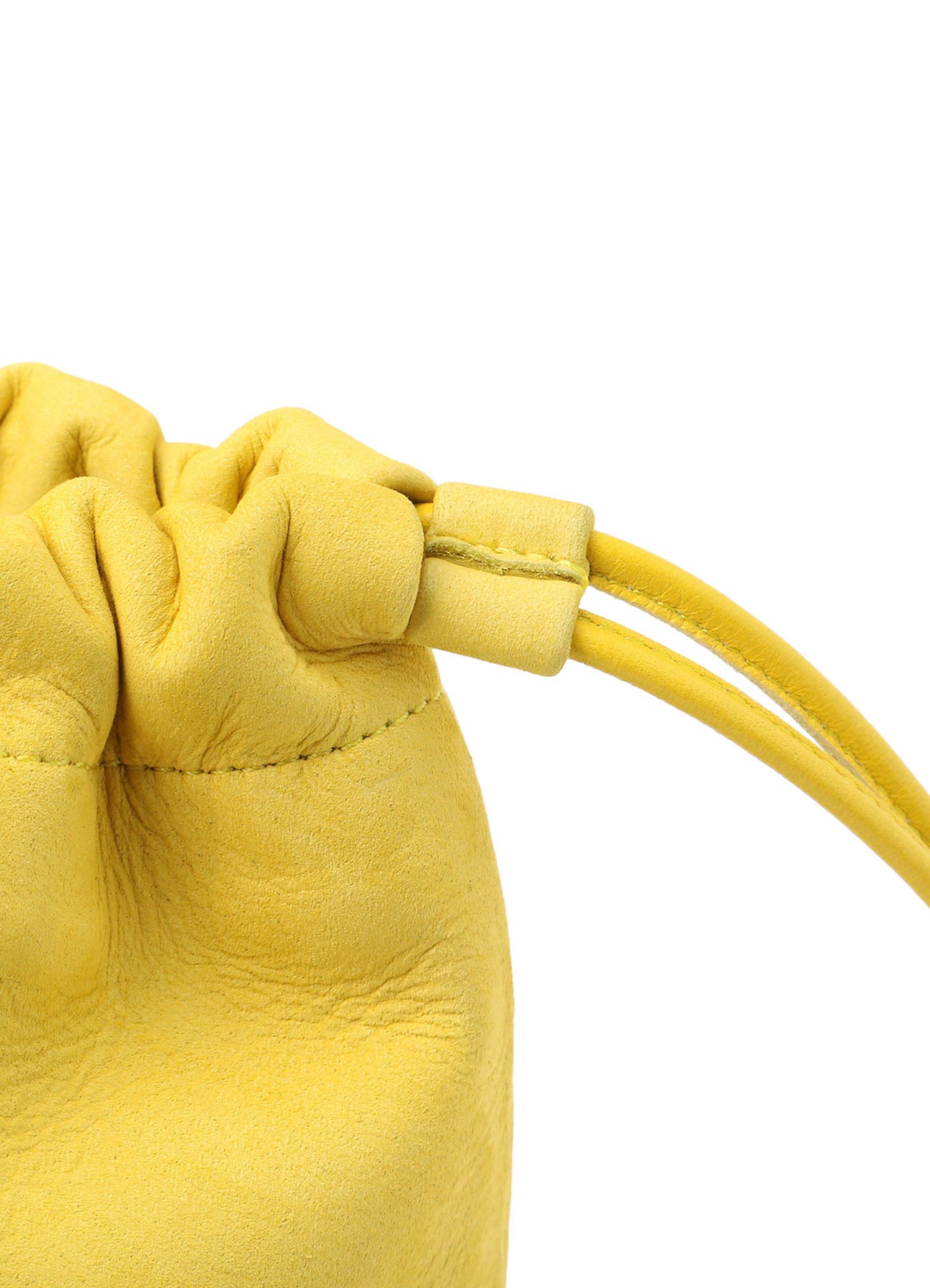 LEATHER STRING LEATHER POUCH – THE SHOP YOHJI YAMAMOTO