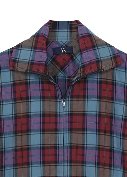 TWILL PLAID DRESS