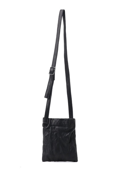 SHRUNKEN LEATHER MINI BAG
