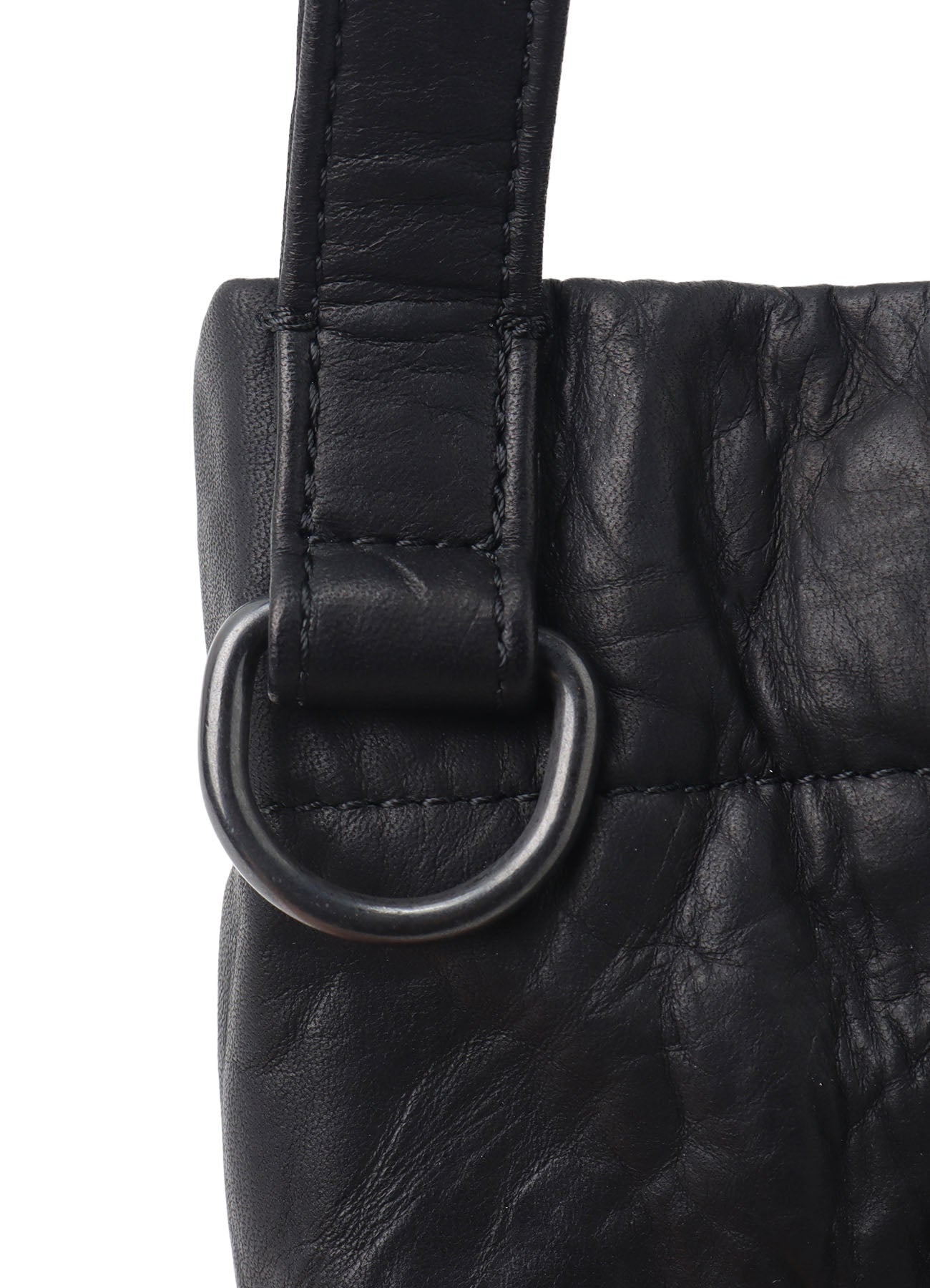 SHRUNKEN LEATHER MINI BAG