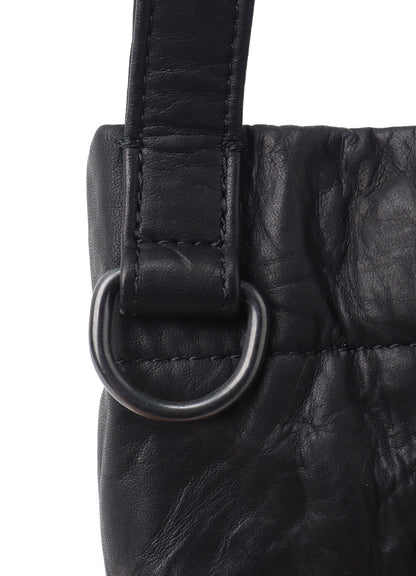 SHRUNKEN LEATHER MINI BAG