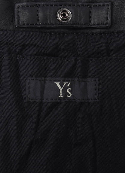 SHRUNKEN LEATHER MINI BAG