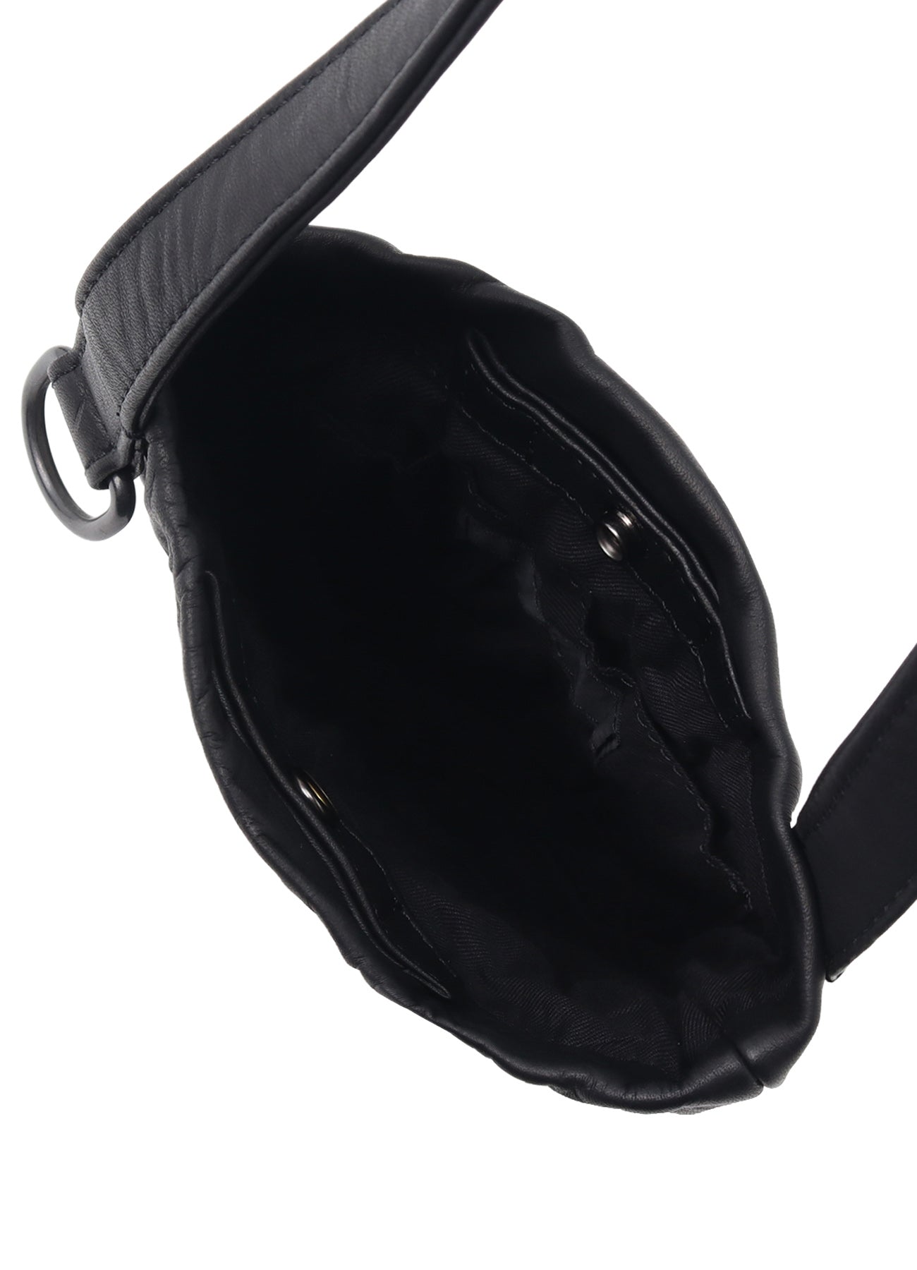 SHRUNKEN LEATHER MINI BAG – THE SHOP YOHJI YAMAMOTO