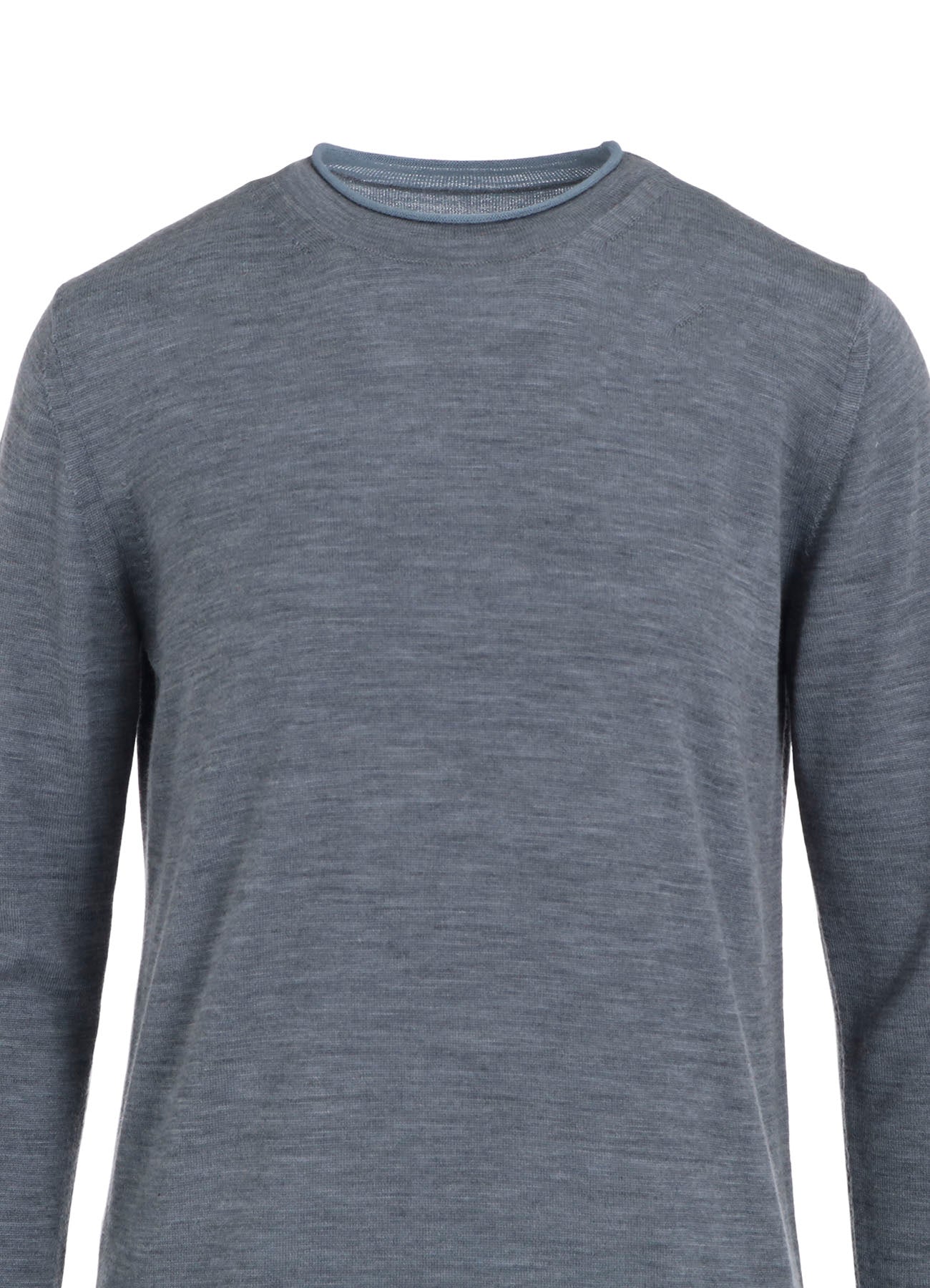 WOOL MULTICOLOR ROUND NECK KNIT