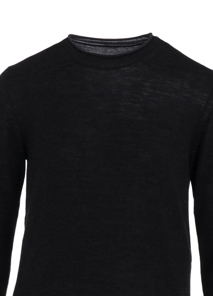 WOOL MULTICOLOR ROUND NECK KNIT