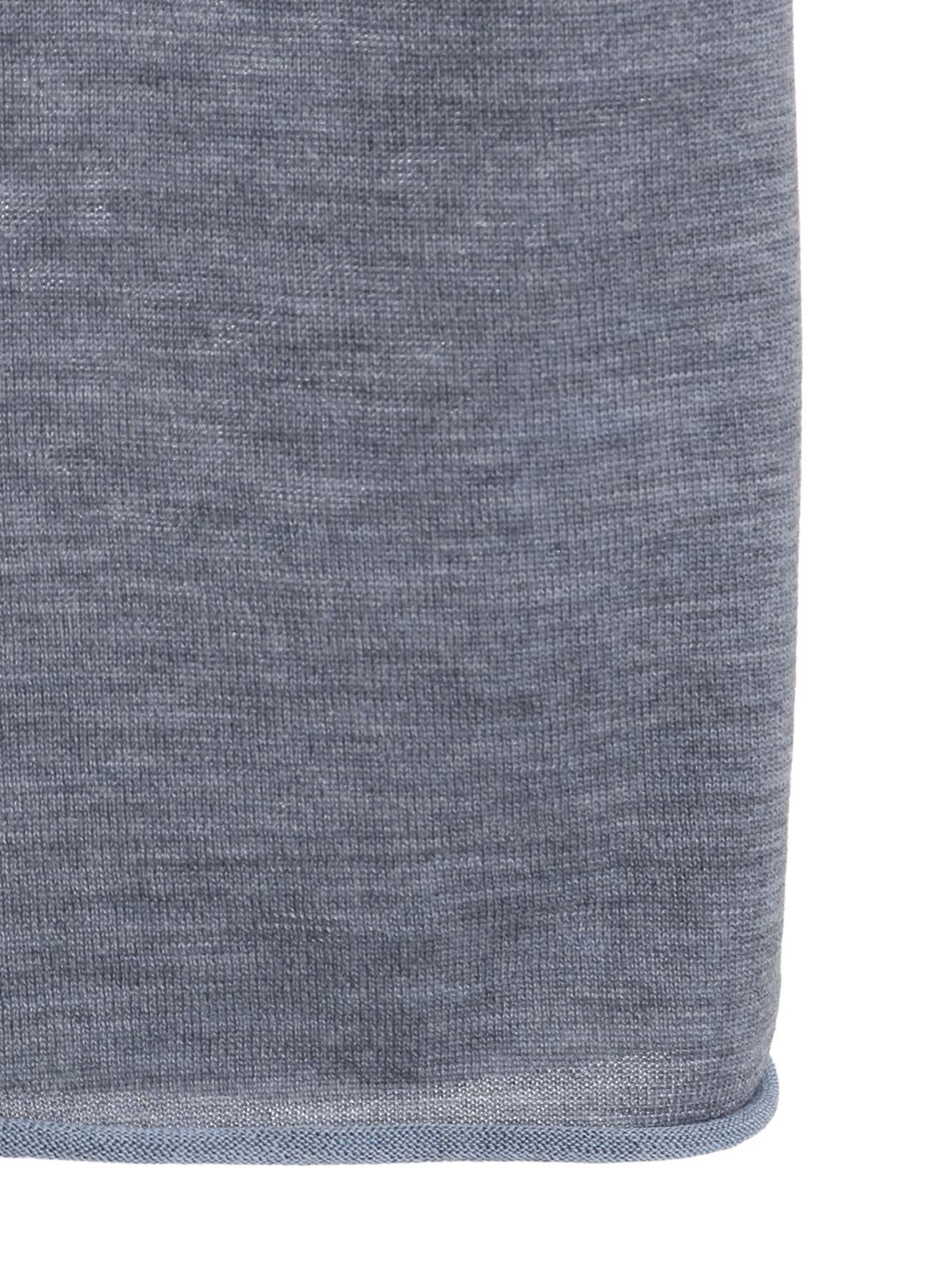 WOOL MULTICOLOR HIGH NECK KNIT