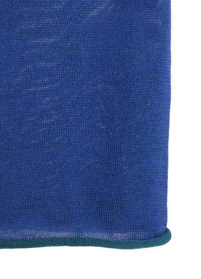 WOOL MULTICOLOR HIGH NECK KNIT