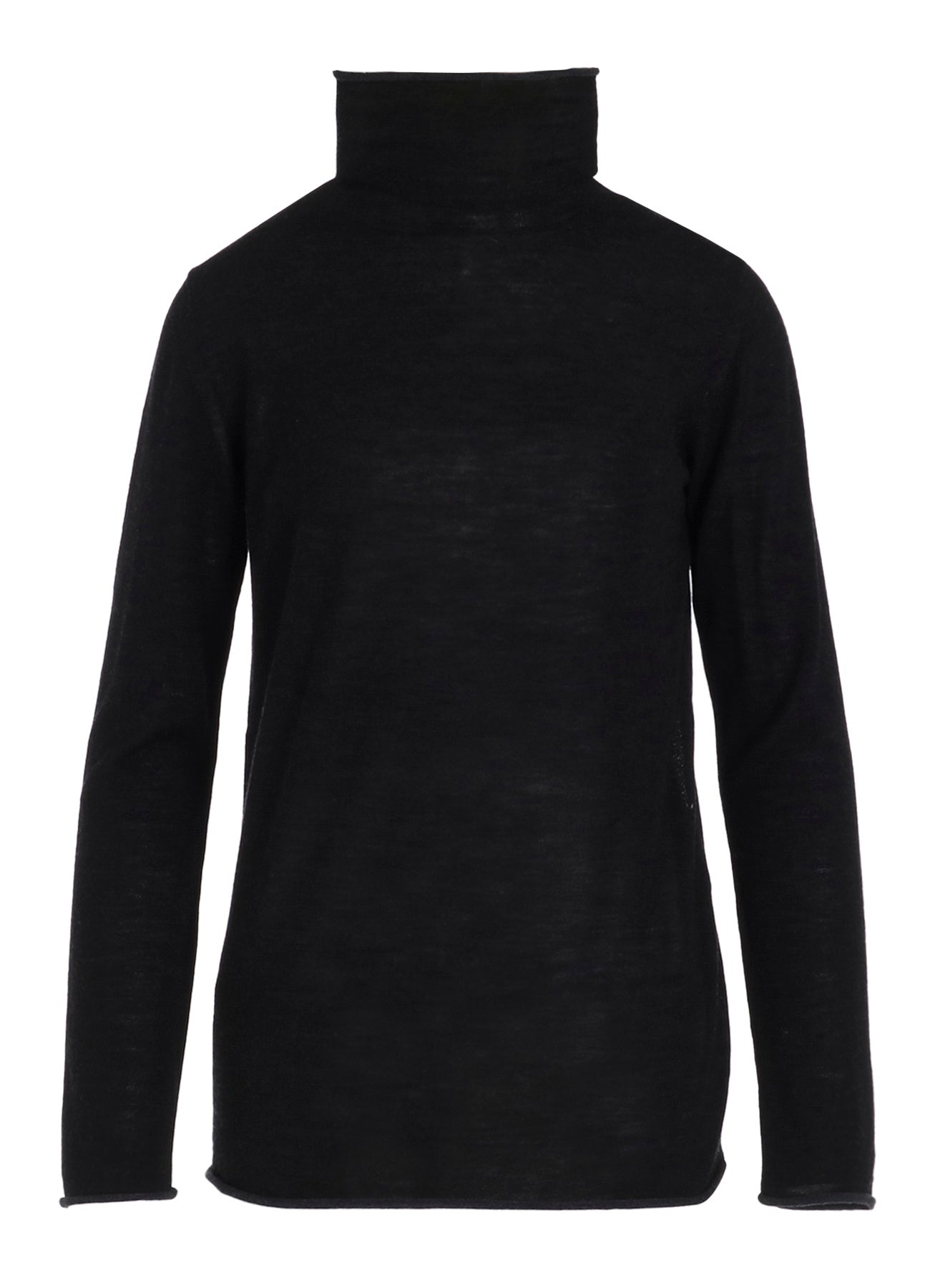 WOOL MULTICOLOR HIGH NECK KNIT