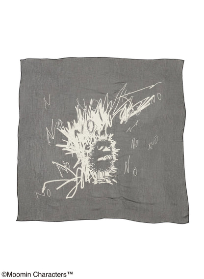 MOOMIN × a part of me. | Y’s NO! "STINKY" PRINT SCARF