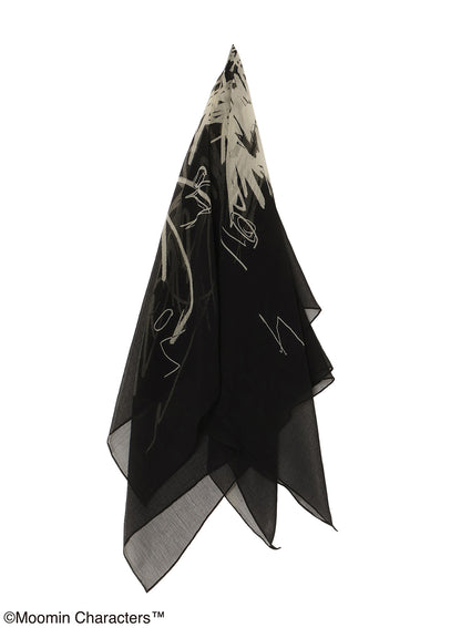 MOOMIN × a part of me. | Y’s NO! "STINKY" PRINT SCARF