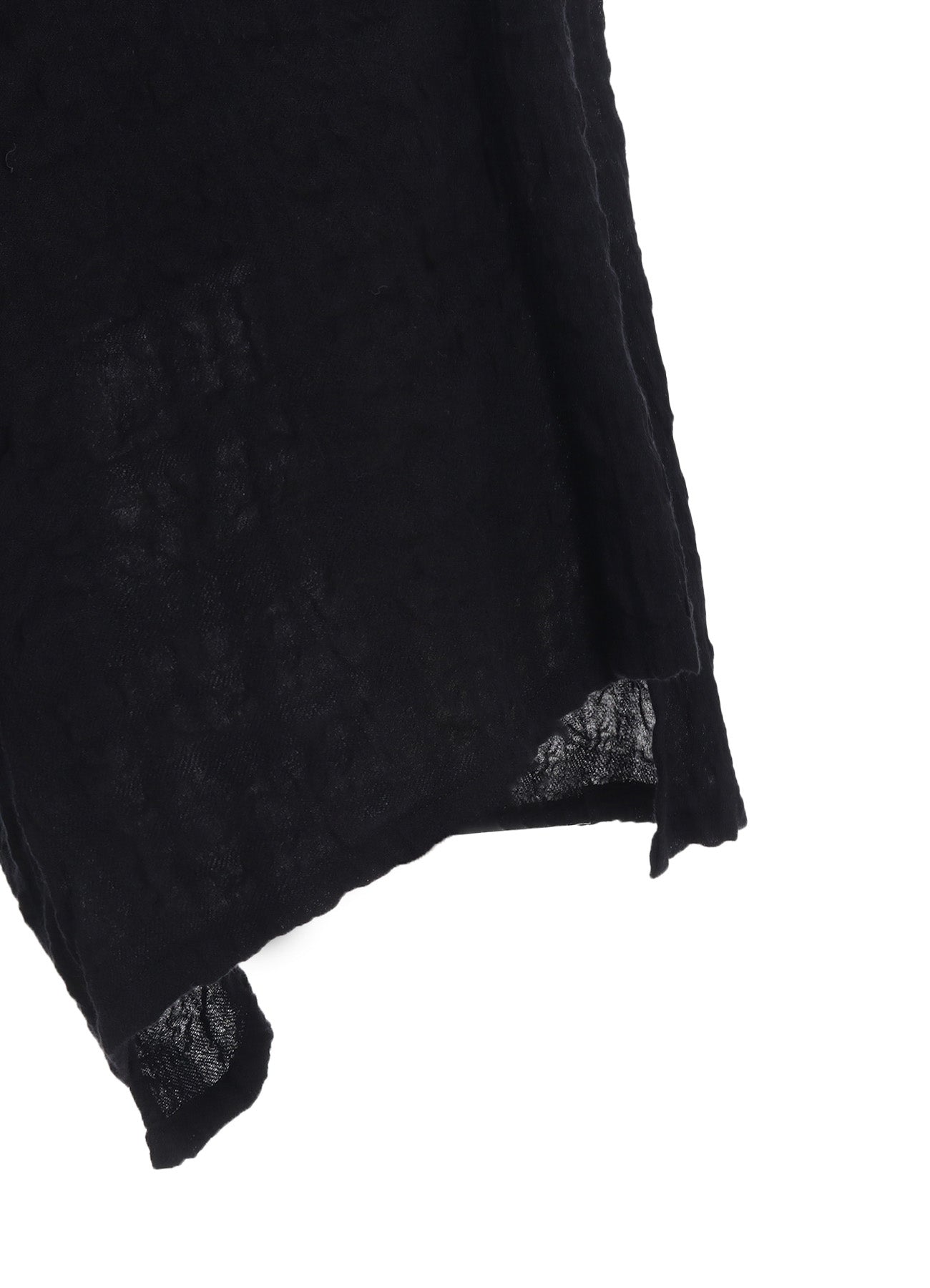 MILLED COTTON WOOL PLAID SKIRT PANTS