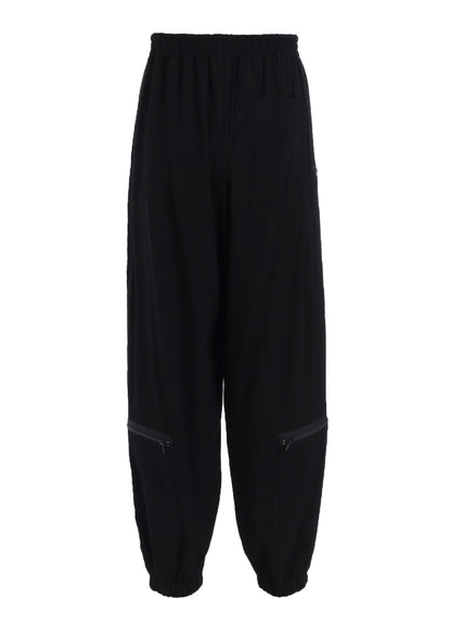 VISCOSE/TRIACETATE POCKET PANTS
