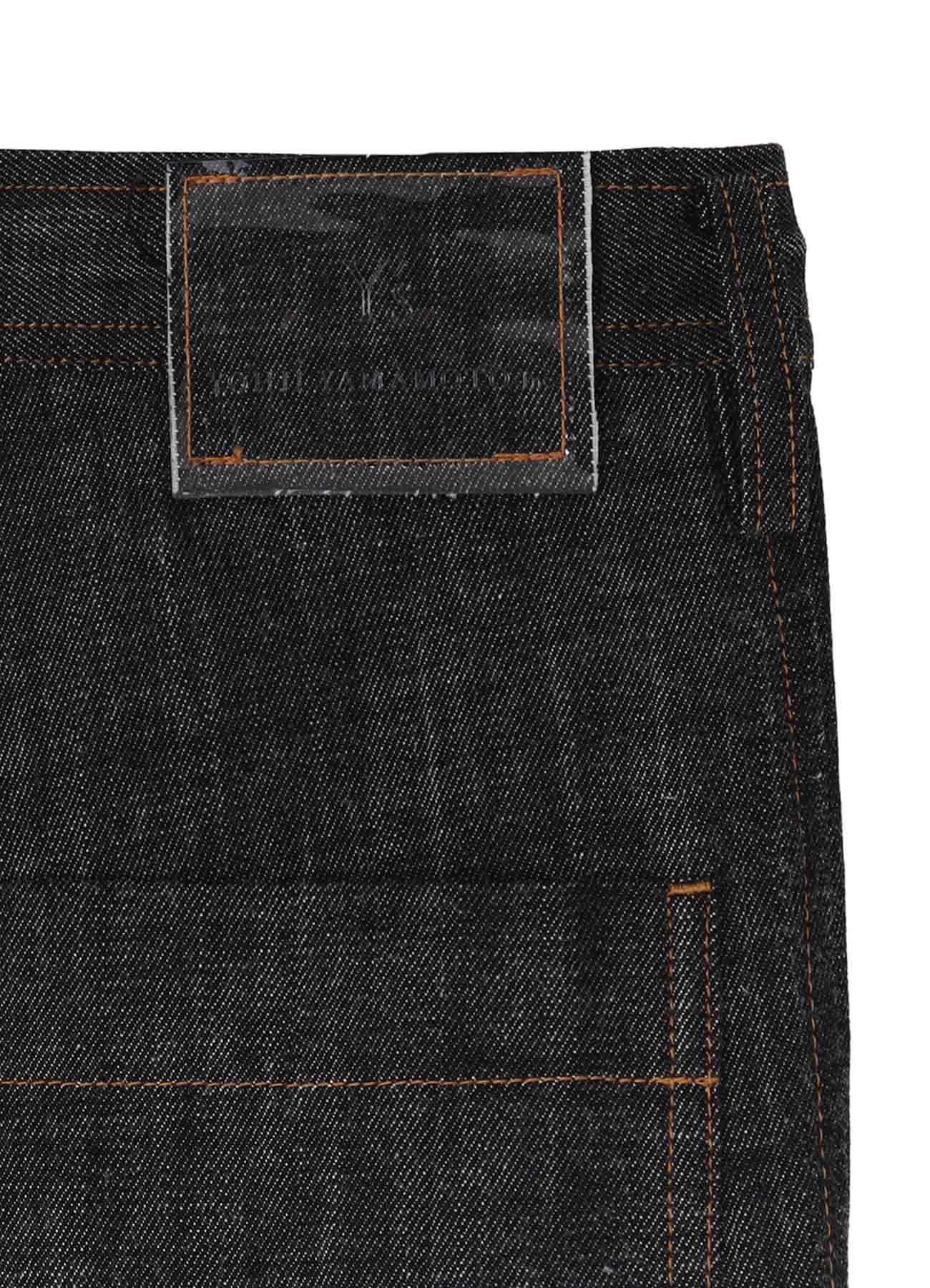 80OZ DENIM PATCHED-POCKET PANTS