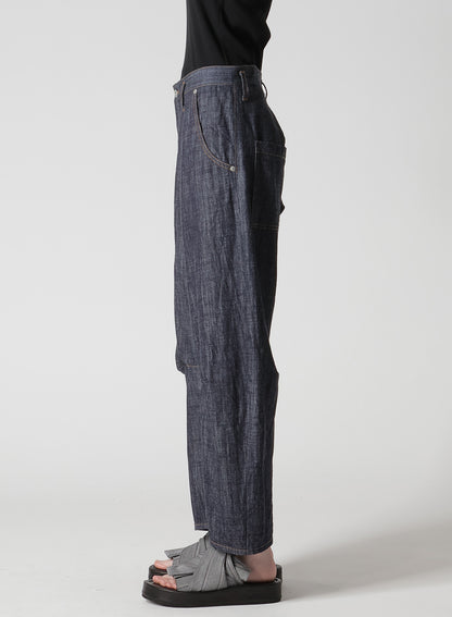 80OZ DENIM WIDE PANTS