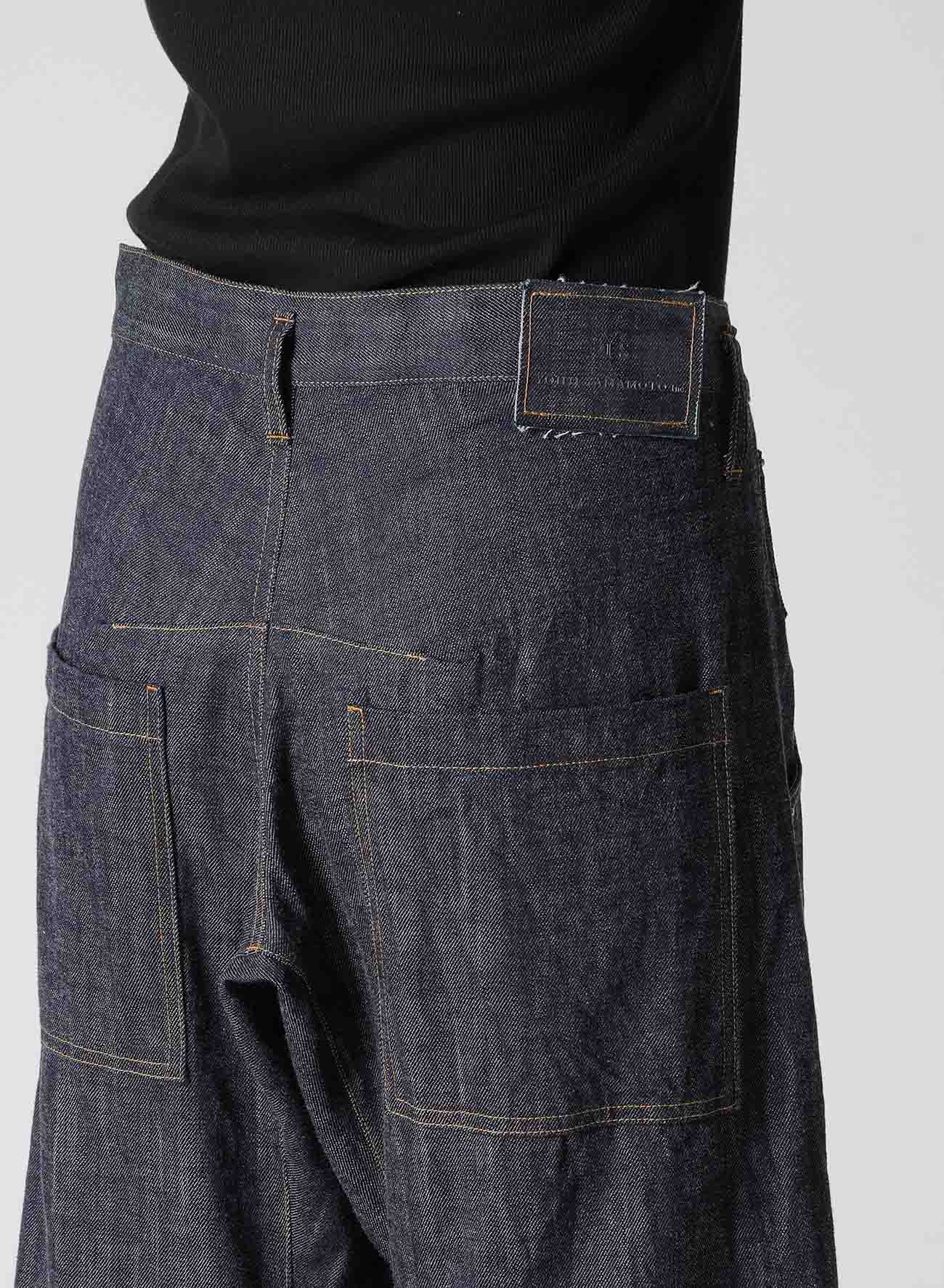 80OZ DENIM WIDE PANTS