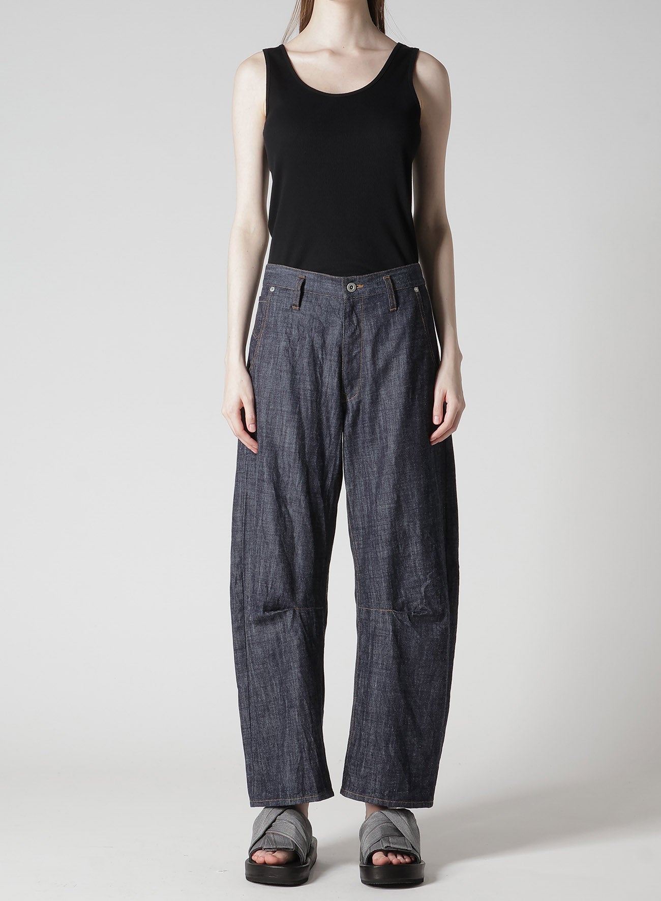 80OZ DENIM WIDE PANTS