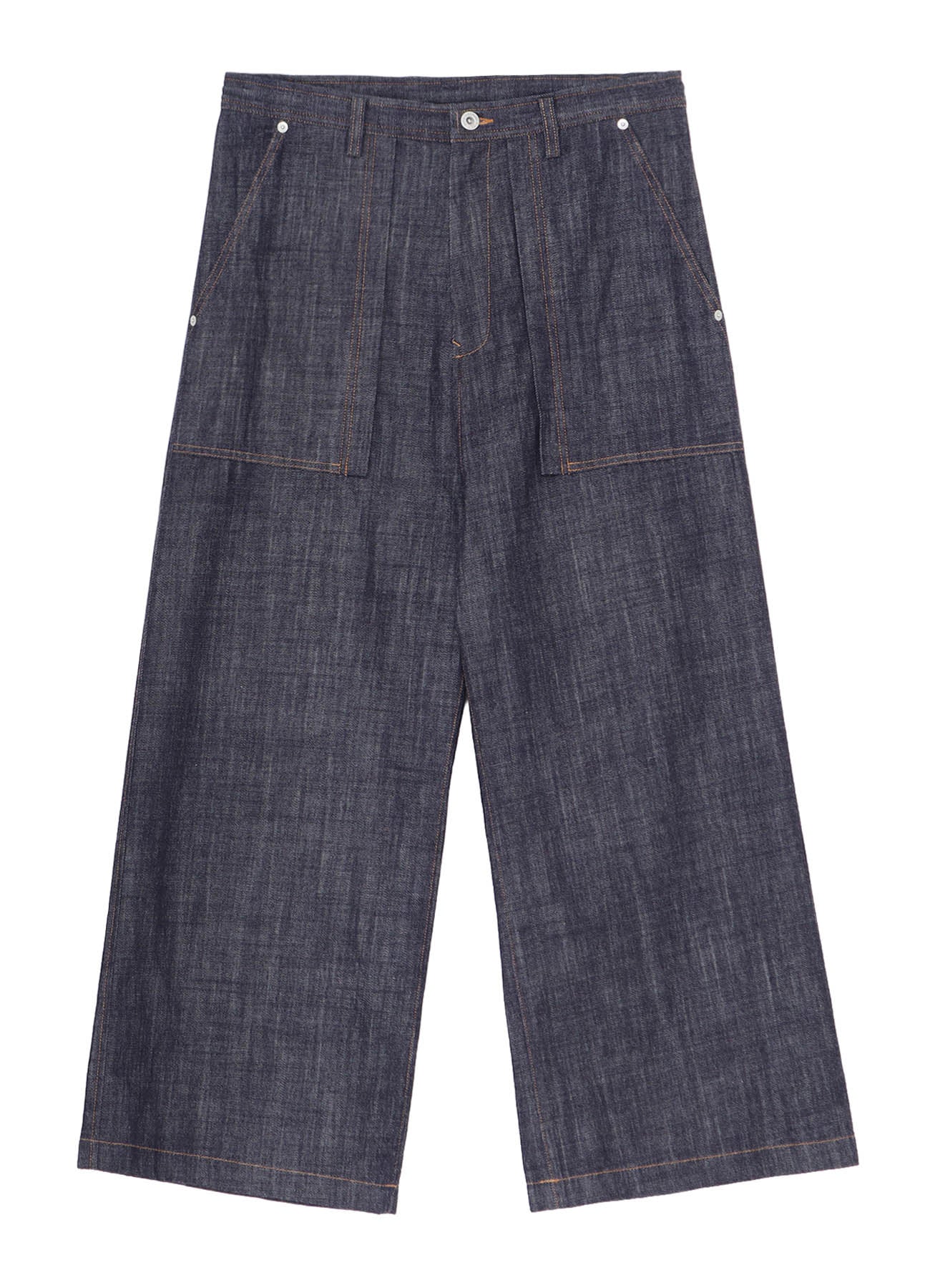 80OZ DENIM LONG STRAIGHT PANTS – THE SHOP YOHJI YAMAMOTO