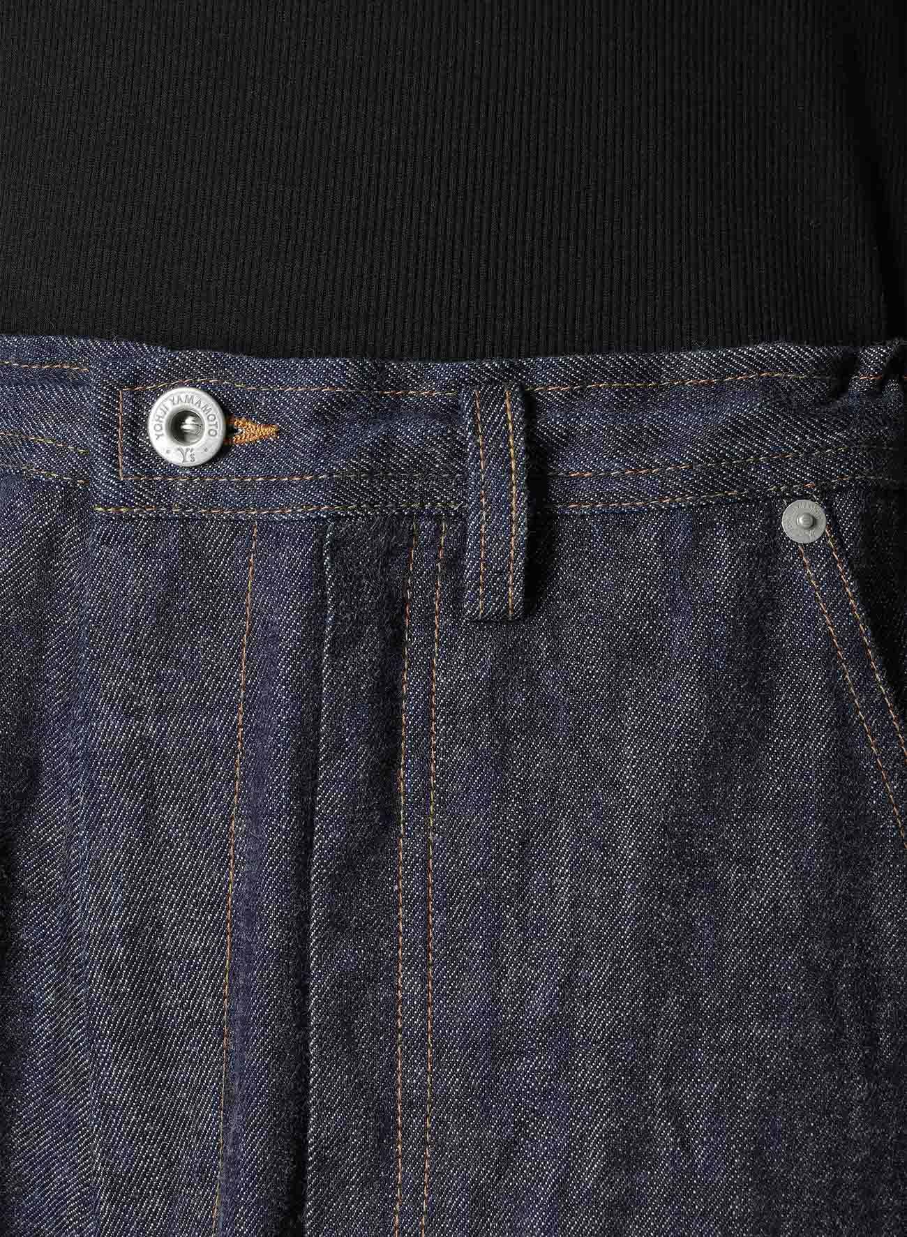 80OZ DENIM LONG STRAIGHT PANTS – THE SHOP YOHJI YAMAMOTO