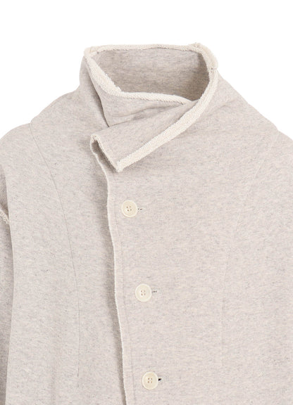 COTTON/LYOCELL ASYMMETRIC JACKET