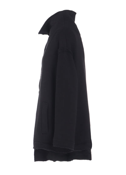 COTTON/LYOCELL ASYMMETRIC JACKET