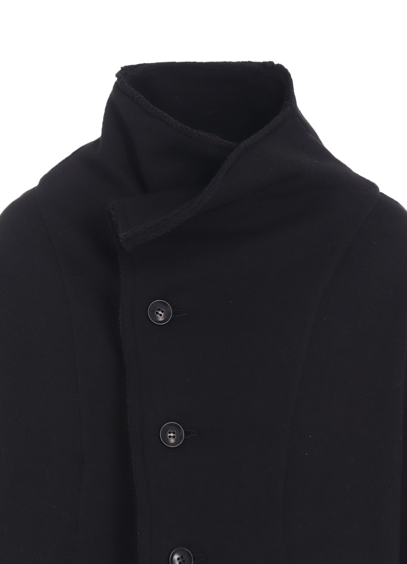 COTTON/LYOCELL ASYMMETRIC JACKET