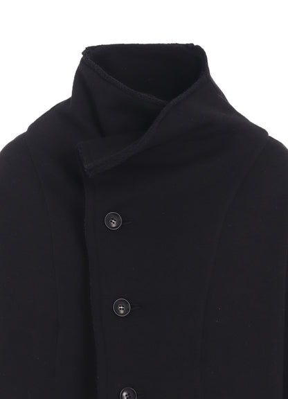 COTTON/LYOCELL ASYMMETRIC JACKET