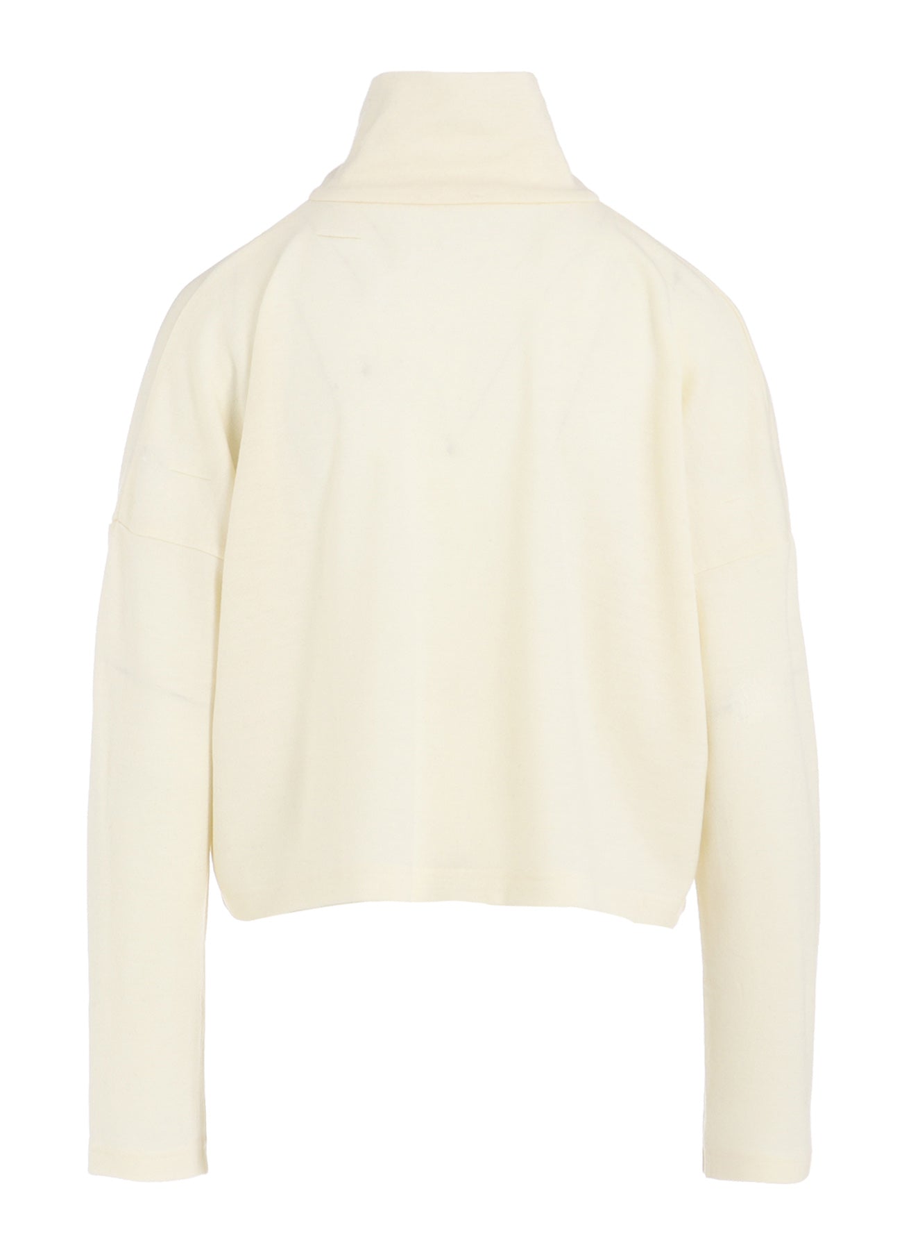 MILLED PLAID WOOL CARDIGAN