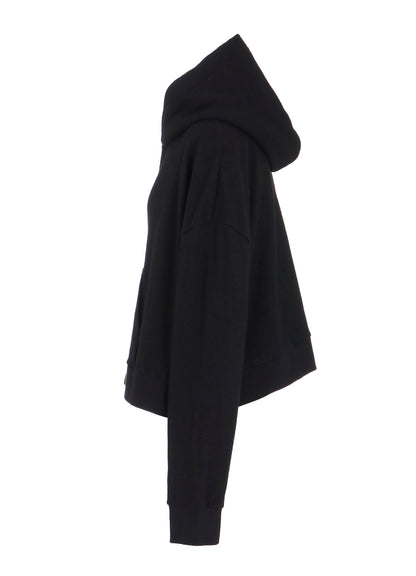 MILLED WOOL HOODIE