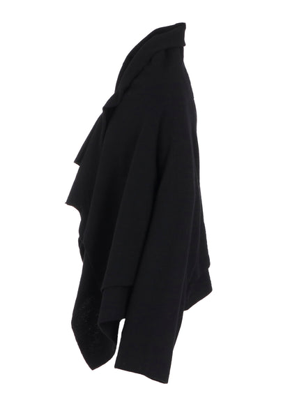 MILLED WOOL CARDIGAN