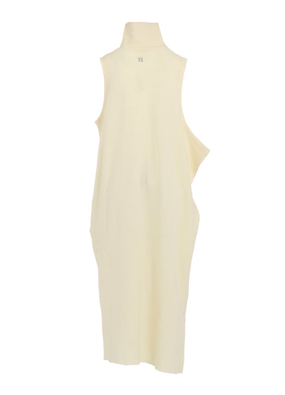 MILLED WOOL DRESS