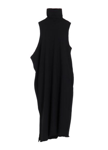 MILLED WOOL DRESS