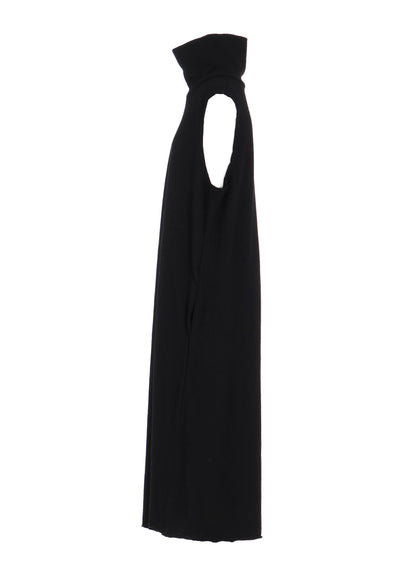 MILLED WOOL DRESS