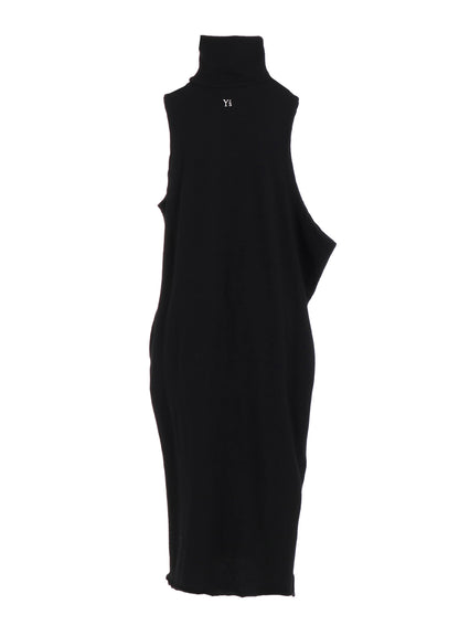MILLED WOOL DRESS