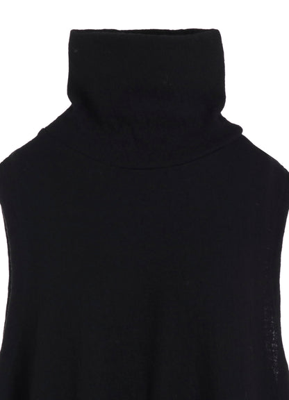 MILLED WOOL DRESS