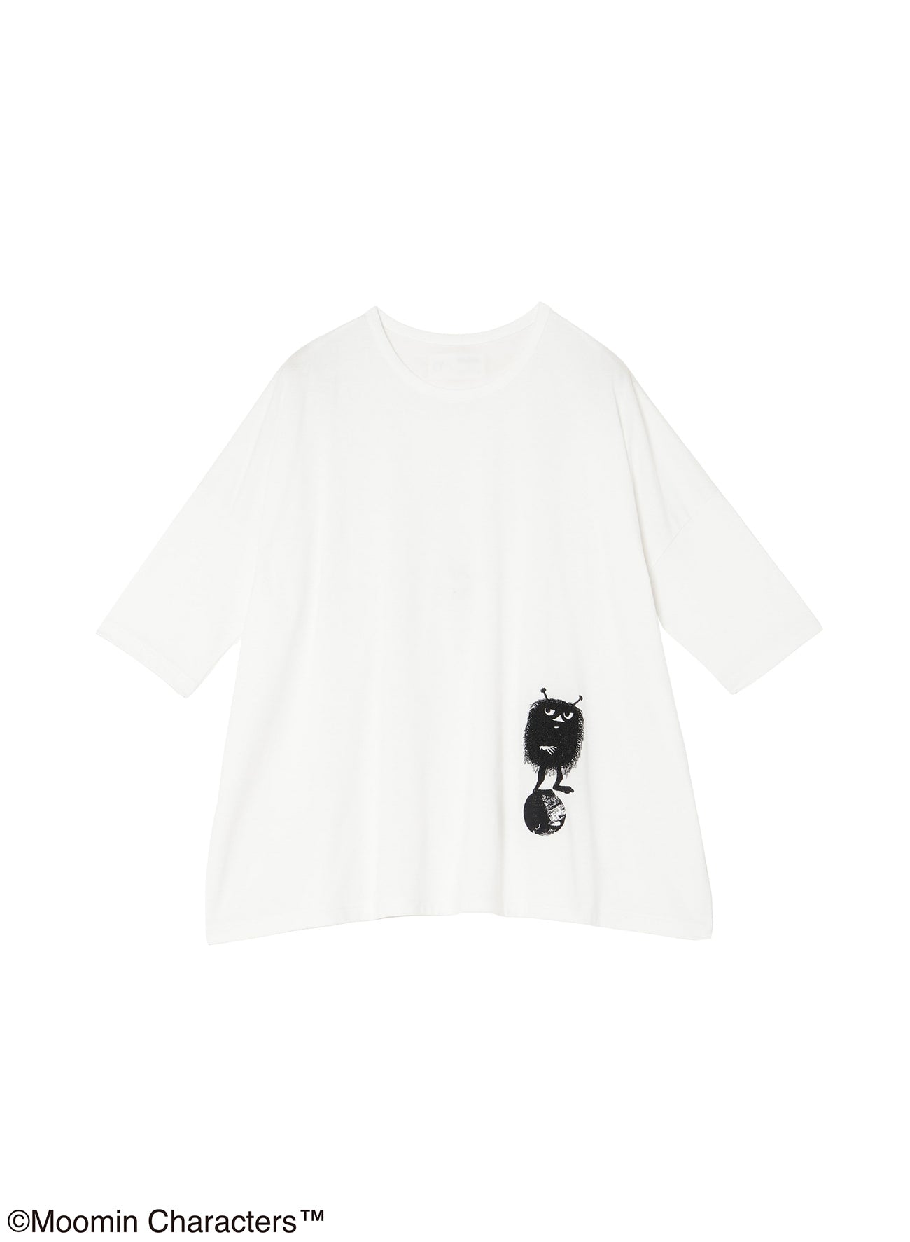 MOOMIN × a part of me. | Y’s "STINKY" EMBROIDERY TEE