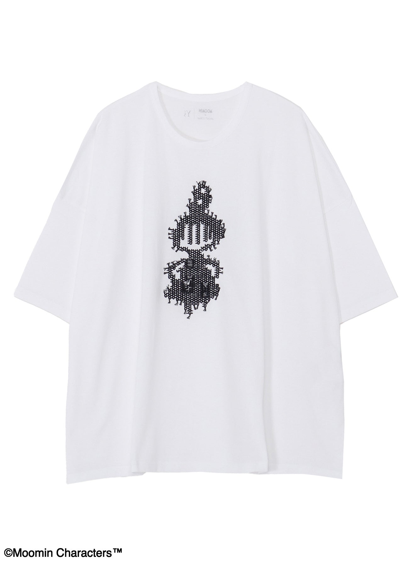 MOOMIN × a part of me. | Y’s "LITTLE MY" EMBROIDERY TEE
