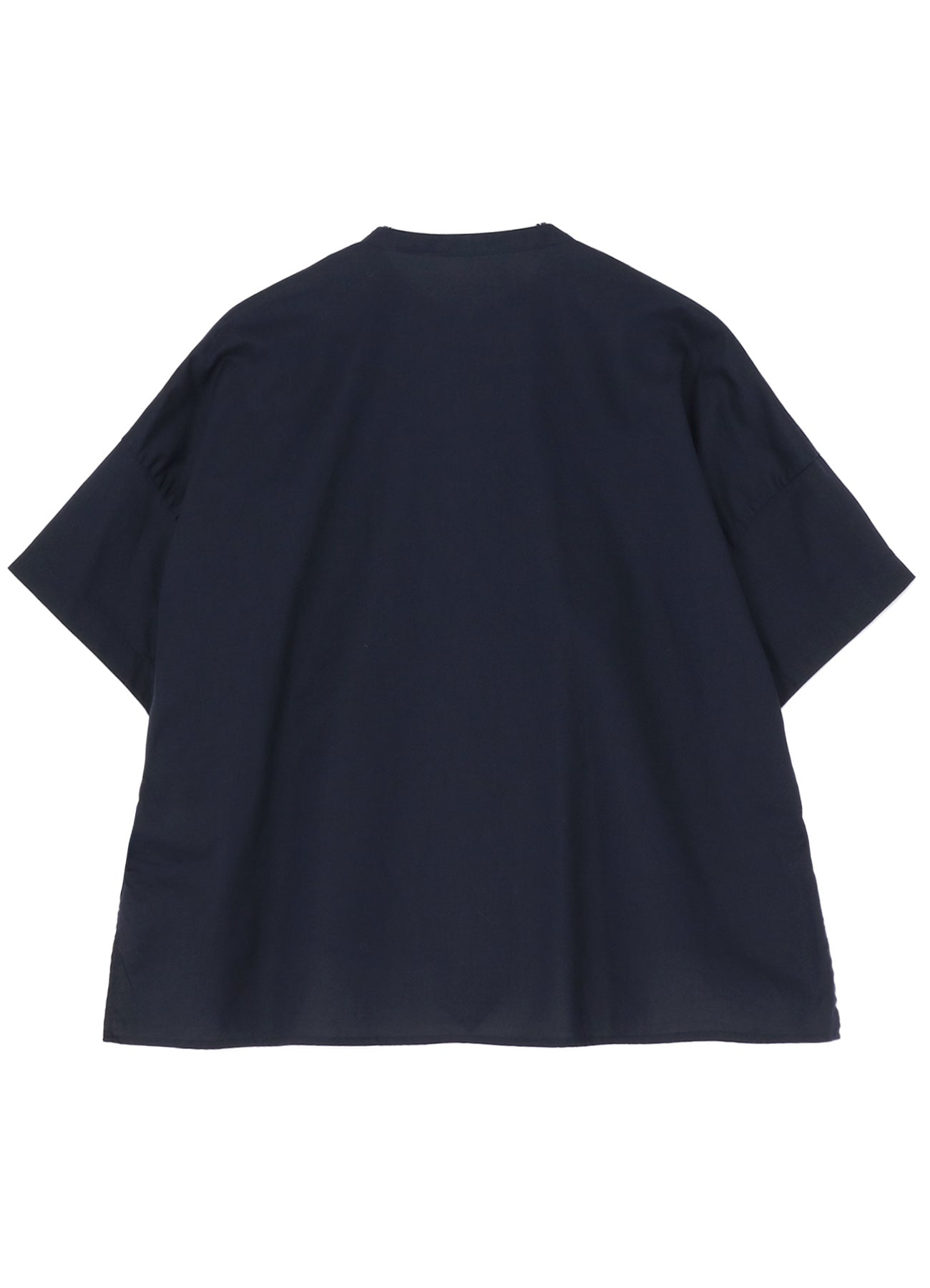 [Y's BORN PRODUCT] THIN COTTON TWILL HALF SLEEVE BOX SHIRT