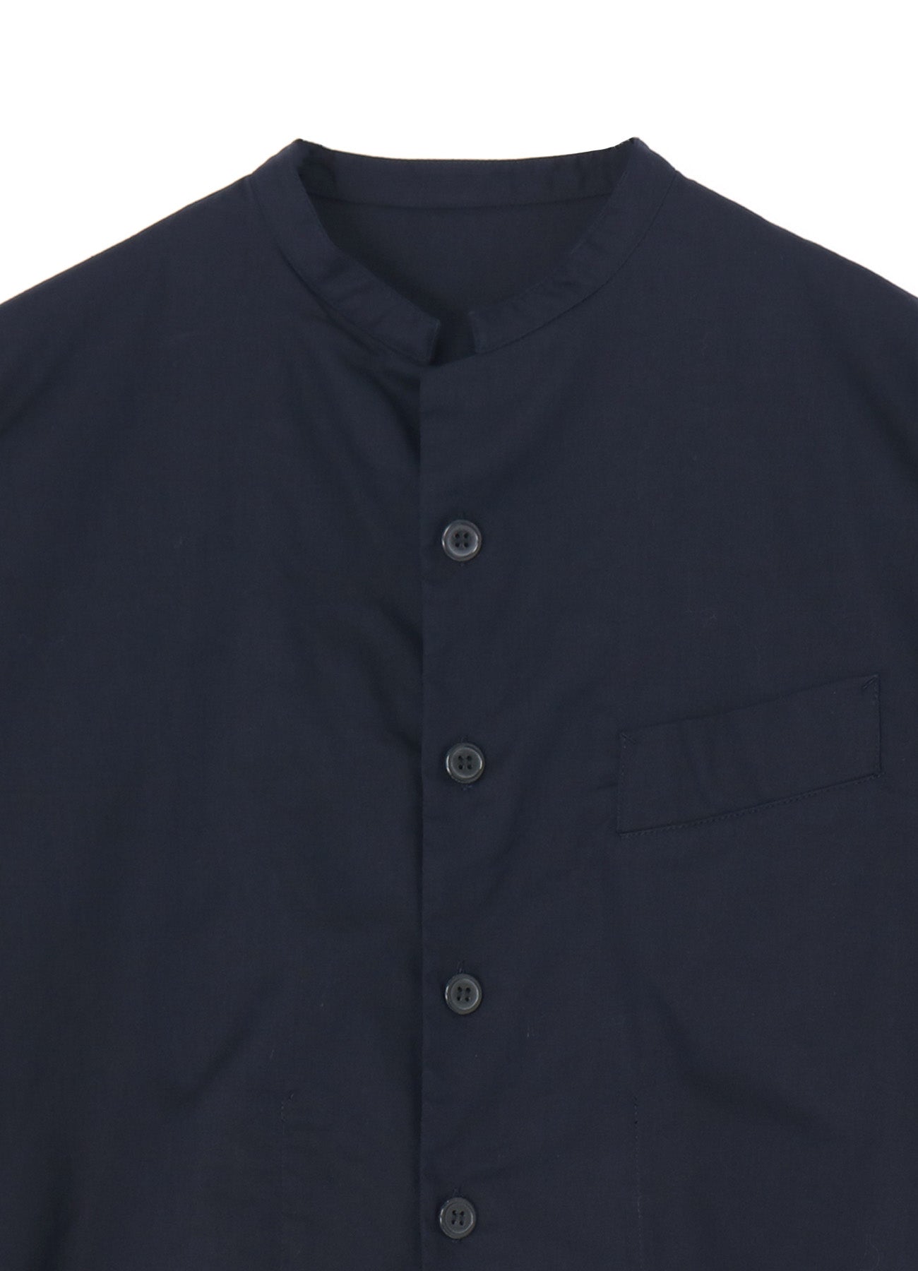[Y's BORN PRODUCT] THIN COTTON TWILL HALF SLEEVE BOX SHIRT