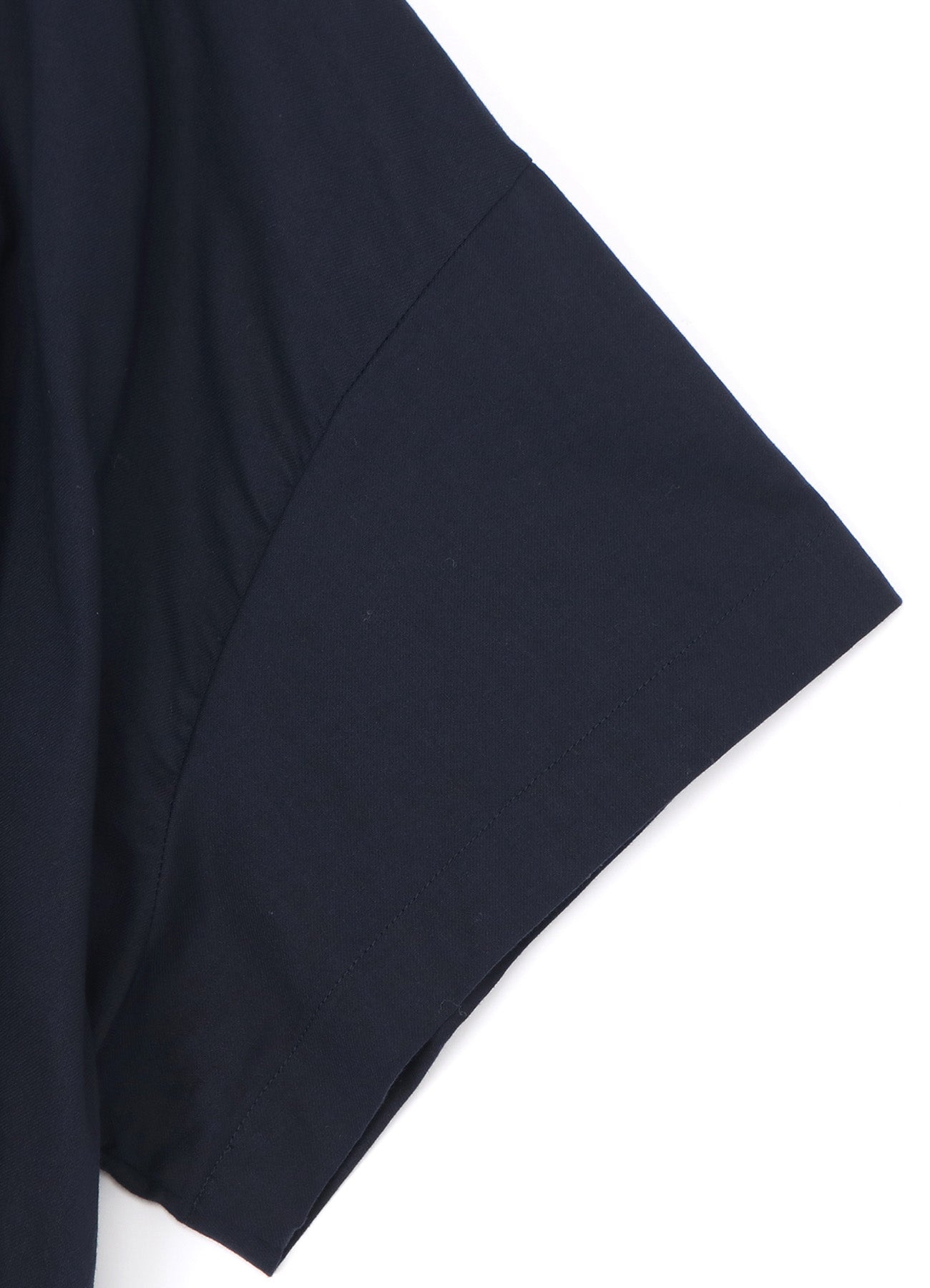 [Y's BORN PRODUCT] THIN COTTON TWILL HALF SLEEVE BOX SHIRT