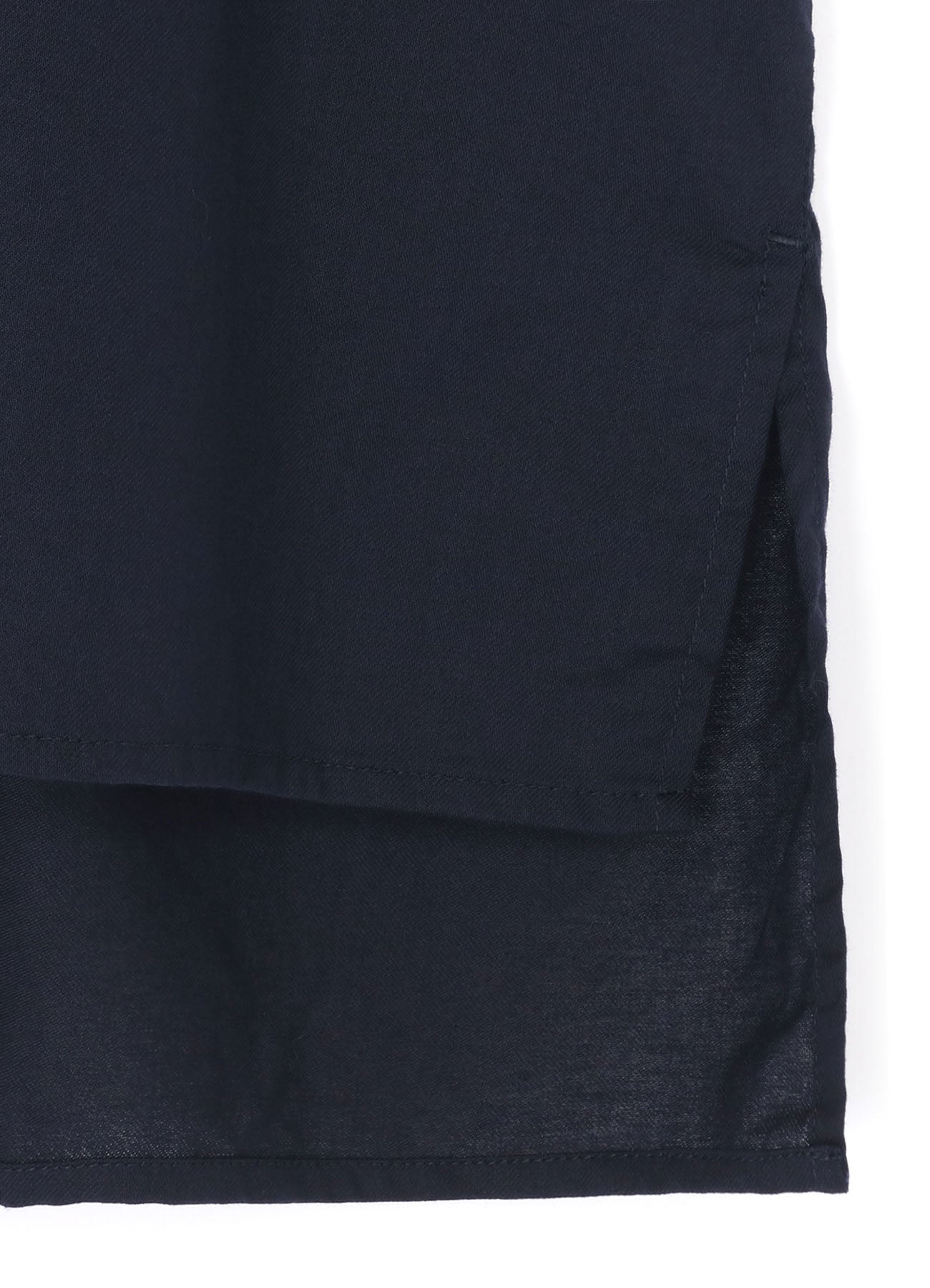 [Y's BORN PRODUCT] THIN COTTON TWILL HALF SLEEVE BOX SHIRT