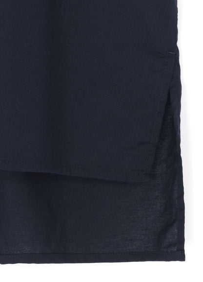 [Y's BORN PRODUCT] THIN COTTON TWILL HALF SLEEVE BOX SHIRT