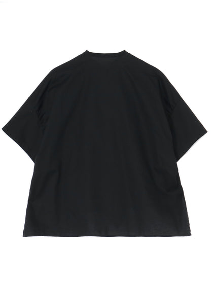 [Y's BORN PRODUCT] THIN COTTON TWILL HALF SLEEVE BOX SHIRT