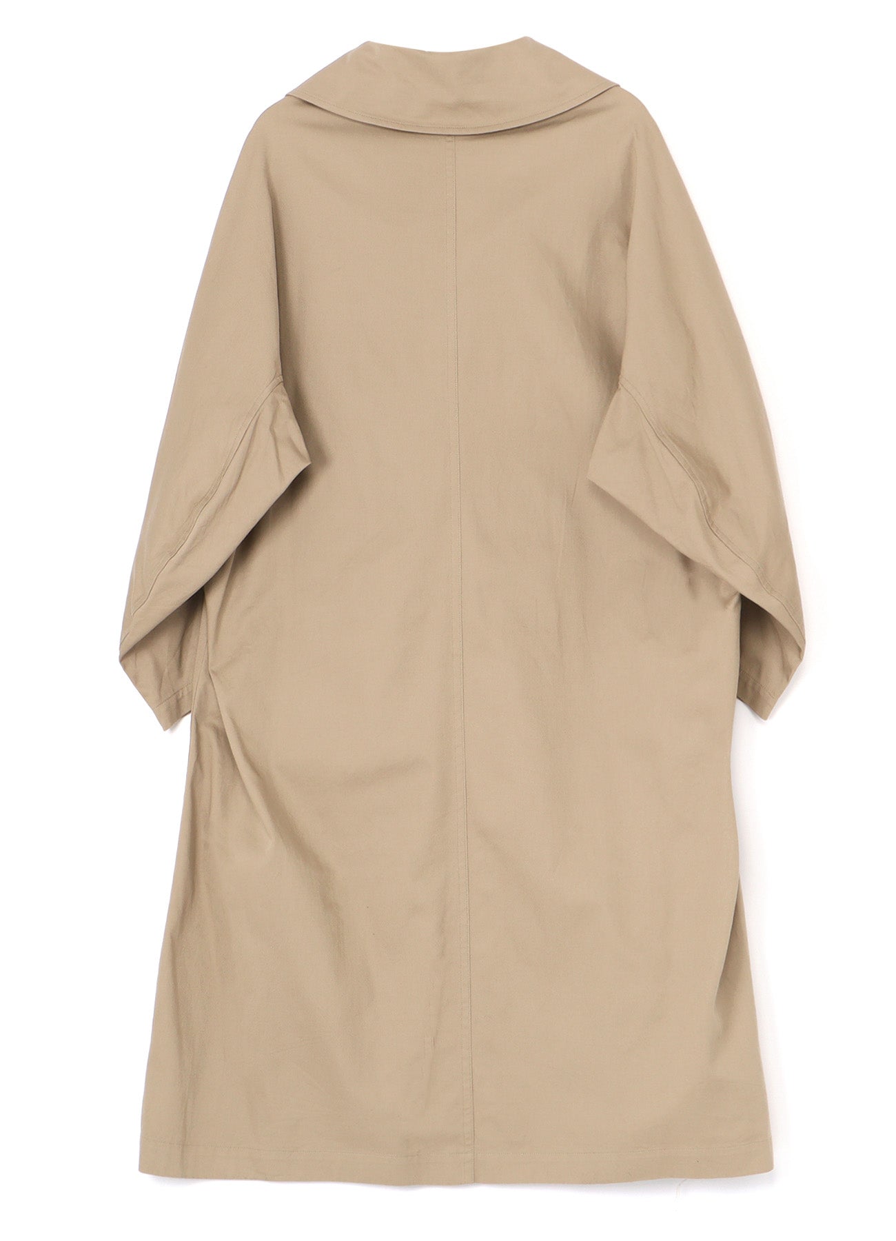 [Y's BORN PRODUCT] COTTON TWILL LONG CAPE COAT