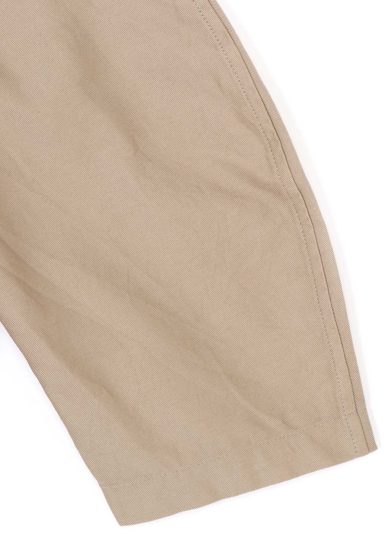 [Y's BORN PRODUCT] COTTON TWILL LONG CAPE COAT